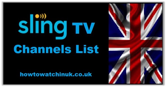 Sling TV Channels: Complete List Of Sling TV Channels In UK