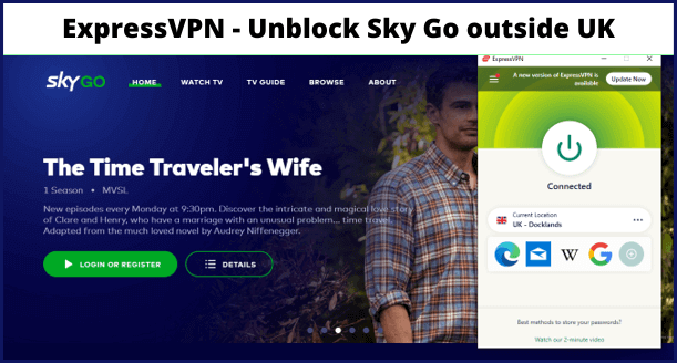 ExpressVPN - Unblock Sky Go Outside UK