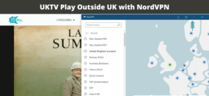UKTV Play Outside UK with NordVPN