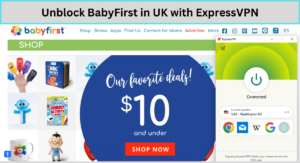 Unblock BabyFirst in UK with ExpressVPN