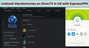 Unblock Viendomovies on DirecTV in UK with ExpressVPN