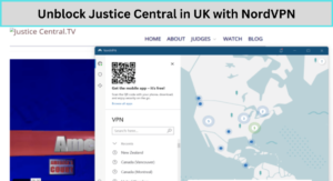 Unblock Justice Central in UK with NordVPN