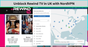 Unblock Rewind TV in UK with NordVPN