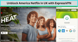 Unblock America Netflix in UK with ExpressVPN