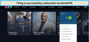 Unblock Canadian TV in UK with NordVPN