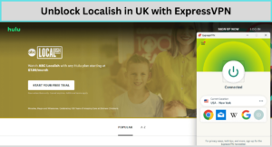 Unblock Localish in UK with ExpressVPN