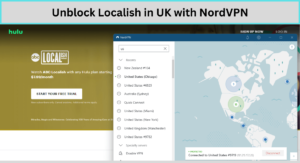 Unblock Localish in UK with NordVPN