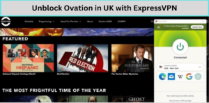 Unblock Ovation in UK with ExpressVPN