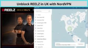 Unblock REELZ Netflix in UK with NordVPN