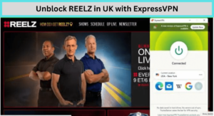 Unblock REELZ in UK with ExpressVPN