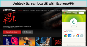 Unblock Screambox UK with ExpressVPN