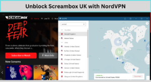 Unblock Screambox UK with NordVPN