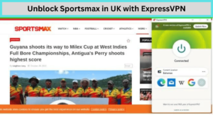 Unblock Sportsmax in UK with ExpressVPN