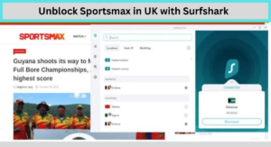 Unblock Sportsmax in UK with Surfshark