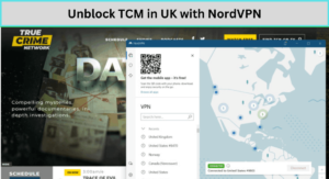 Unblock TCM in UK with NordVPN