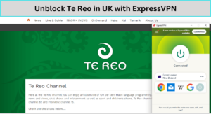 Unblock Te Reo in UK with ExpressVPN