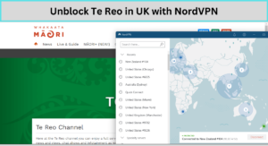 Unblock Te Reo in UK with NordVPN