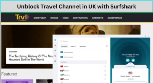 Unblock Travel Channel in UK with Surfshark