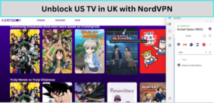 Unblock US TV in UK with NordVPN