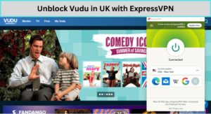 Unblock Vudu in UK with ExpressVPN