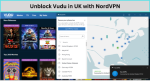 Unblock Vudu in UK with NordVPN
