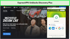 Unblock Discovery plus With Express VPN