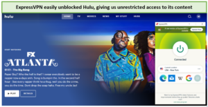 ExpressVPN Unblock with Hulu