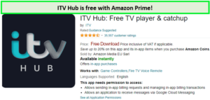 ITV hub With Amazon Prime
