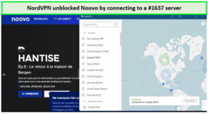 NordVPN Unblocks Noovo in UK