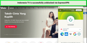 ExpressVPN unblock Indonesian TV in UK