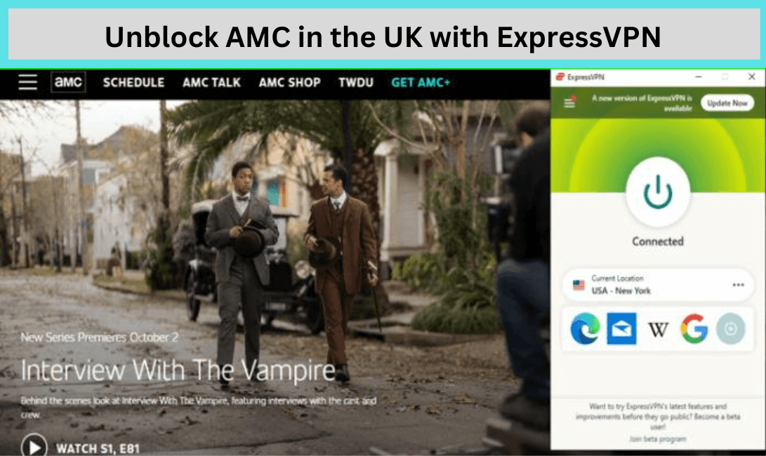 Unblock AMC in the UK with ExpressVPN