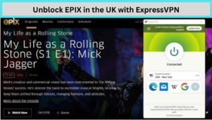 Unblock EPIX in the UK with ExpressVPN