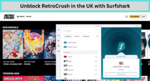 Unblock RetroCrush in the UK with Surfshark