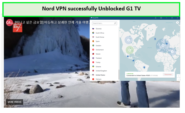 Nord vpn unblocked G1 TV