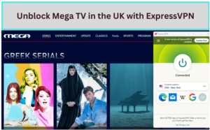 Unblock Mega TV in UK with ExpressVPN