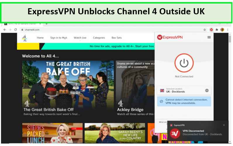 Unblock Channel 4 with ExpressVPN