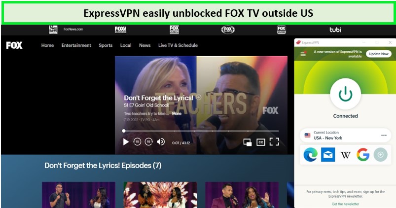 Unblock Foc TV with ExpressVPN