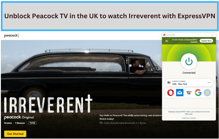 Unblock-PeacockTV-in-the-UK-with-ExpressVPN-to-watch-Irreverent 