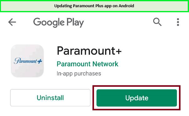 update-paramount-on-android