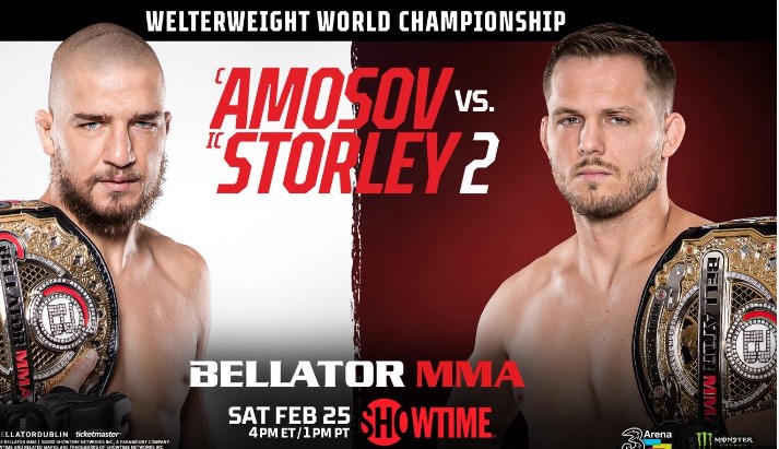 How to Watch Bellator 291 Amosov vs Storley 2 in UK On Showtime