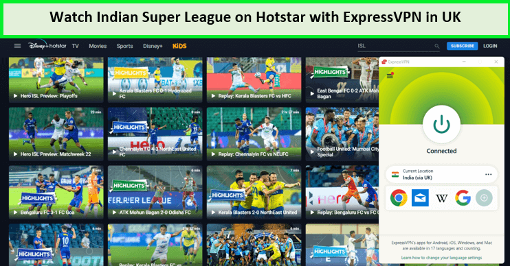 Watch-Indian-Super-League-on-Hotstar-in-UK-with-ExpressVPN