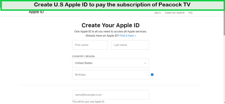 create-your-apple-account-for-peacock-tv-outside-usa