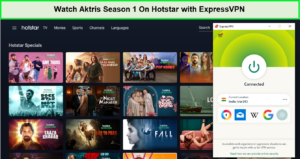 Watch The Aktris Season 1 in UK on Hotstar