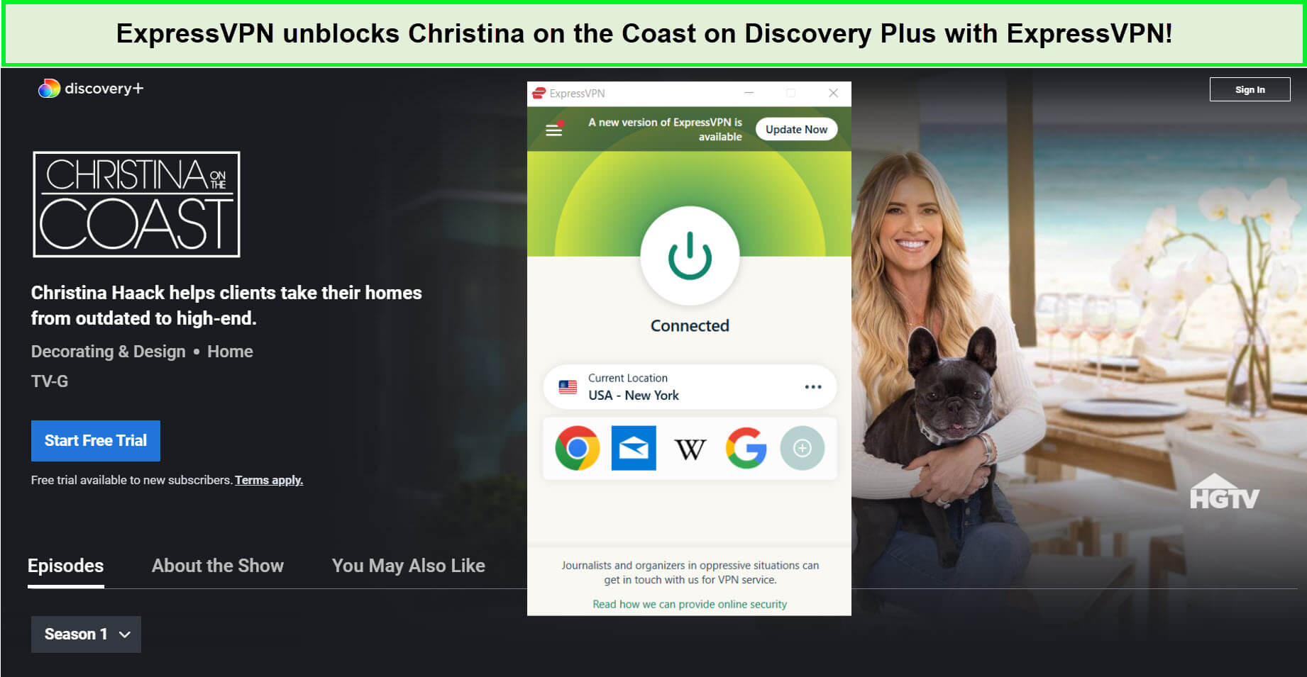 expressvpn-unblocks-christina-on-the-coast-season-five-on-discovery-plus