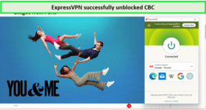 ExpressVPN successfully unblocks CBC in UK