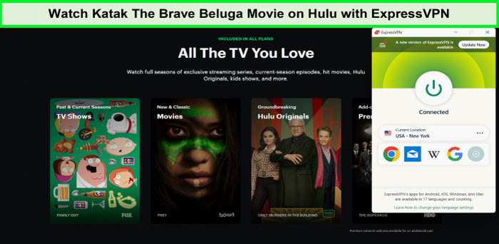ExpressVPN-unblocks-Hulu-in-UK-for-katak-the-brave-beluga-movie-streaming