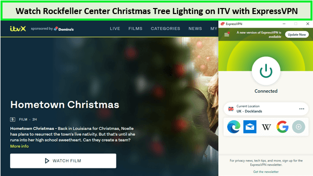 Watch-Rockfeller-Center-Christmas-Tree-Lighting-on-ITV-with-ExpressVPN